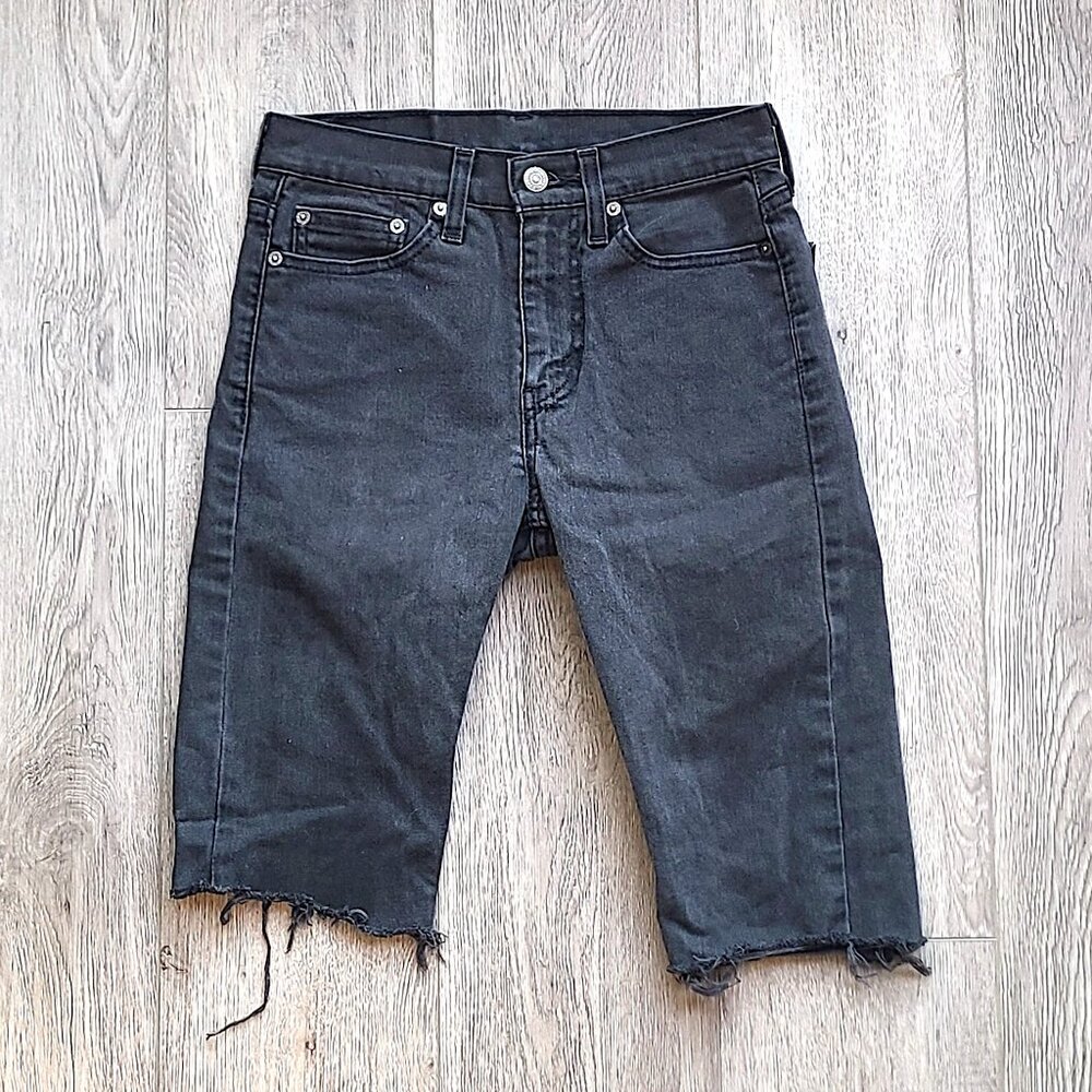 Levis 510 custom cutoff jean shorts / jorts size 28/30